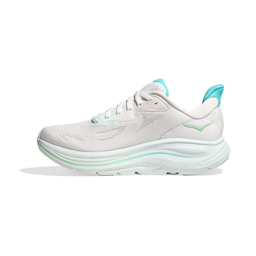 Zapatillas Hoka Clifton 10 Mujer White/Blue-7