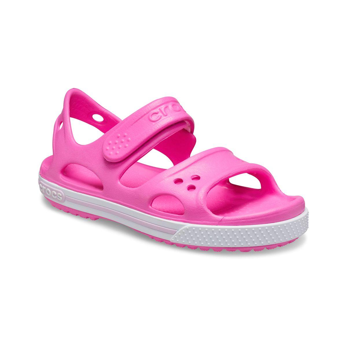 Sandalia Crocs Crocband II PS Niña Electric Pink-0