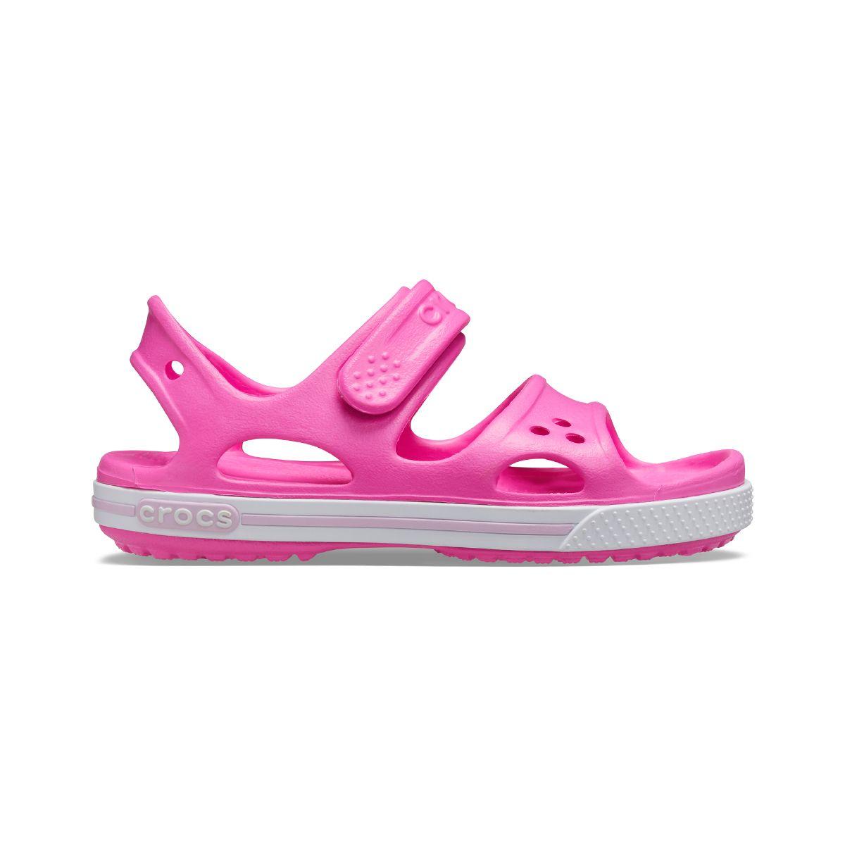 Sandalia Crocs Crocband II PS Niña Electric Pink-1