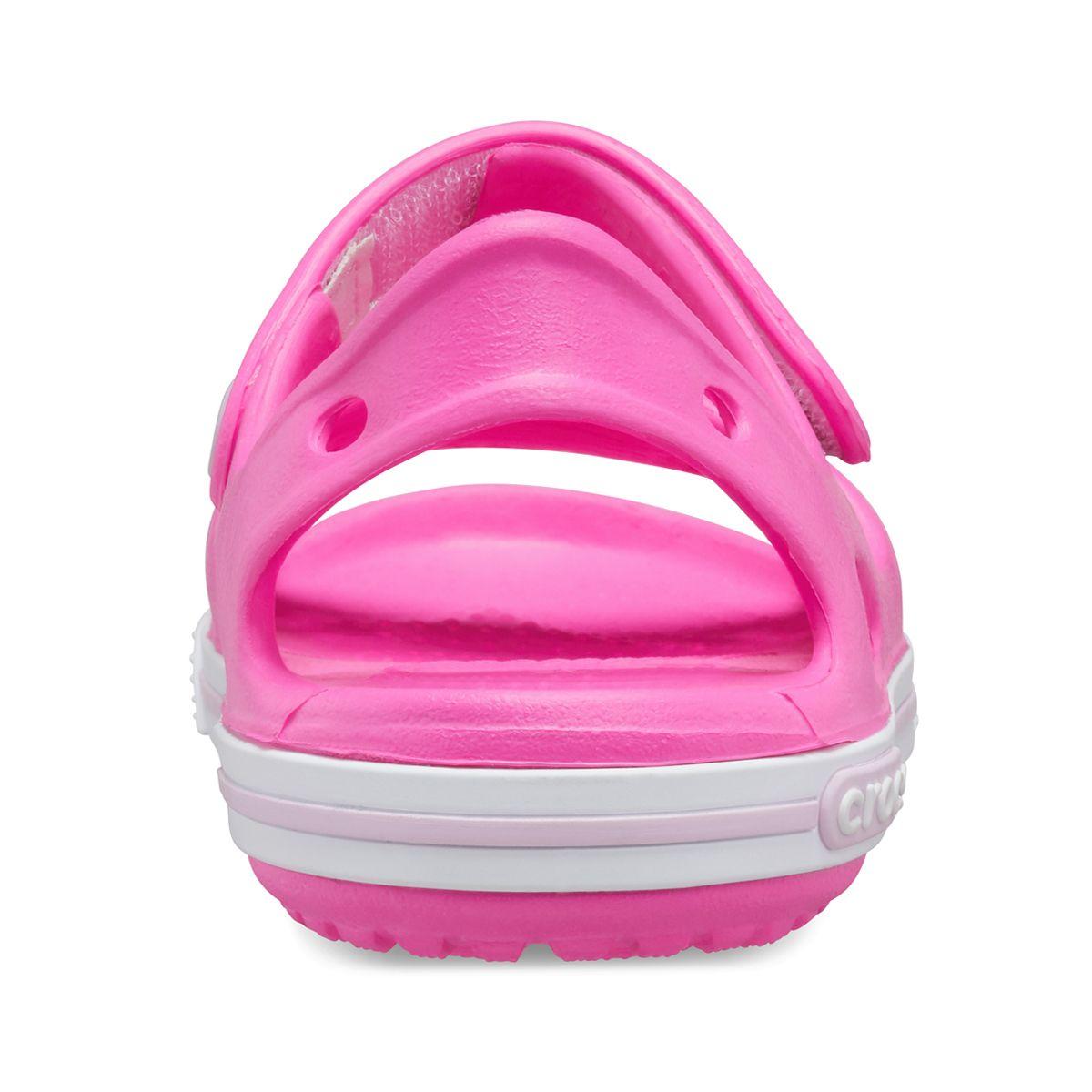 Sandalia Crocs Crocband II PS Niña Electric Pink-4
