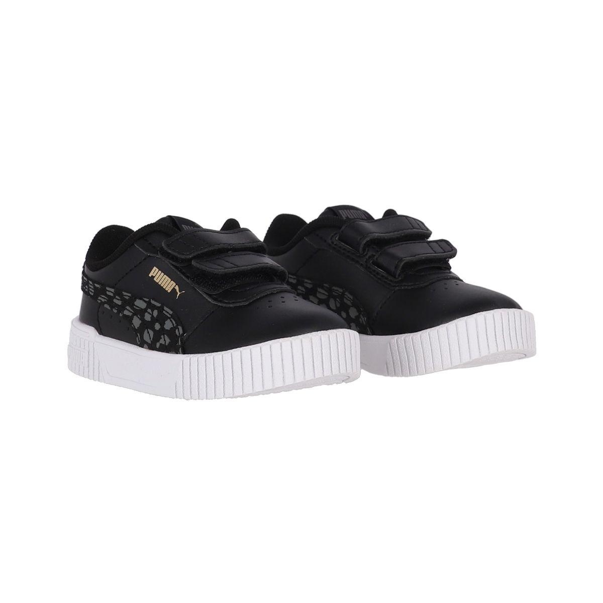 Zapatilla Puma Carina 2.0 Animal Niños TD Negro-2
