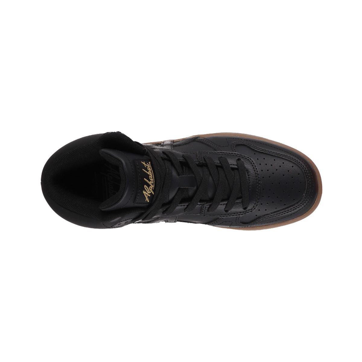 Zapatillas Joven Palermo Alphabet Negras-4
