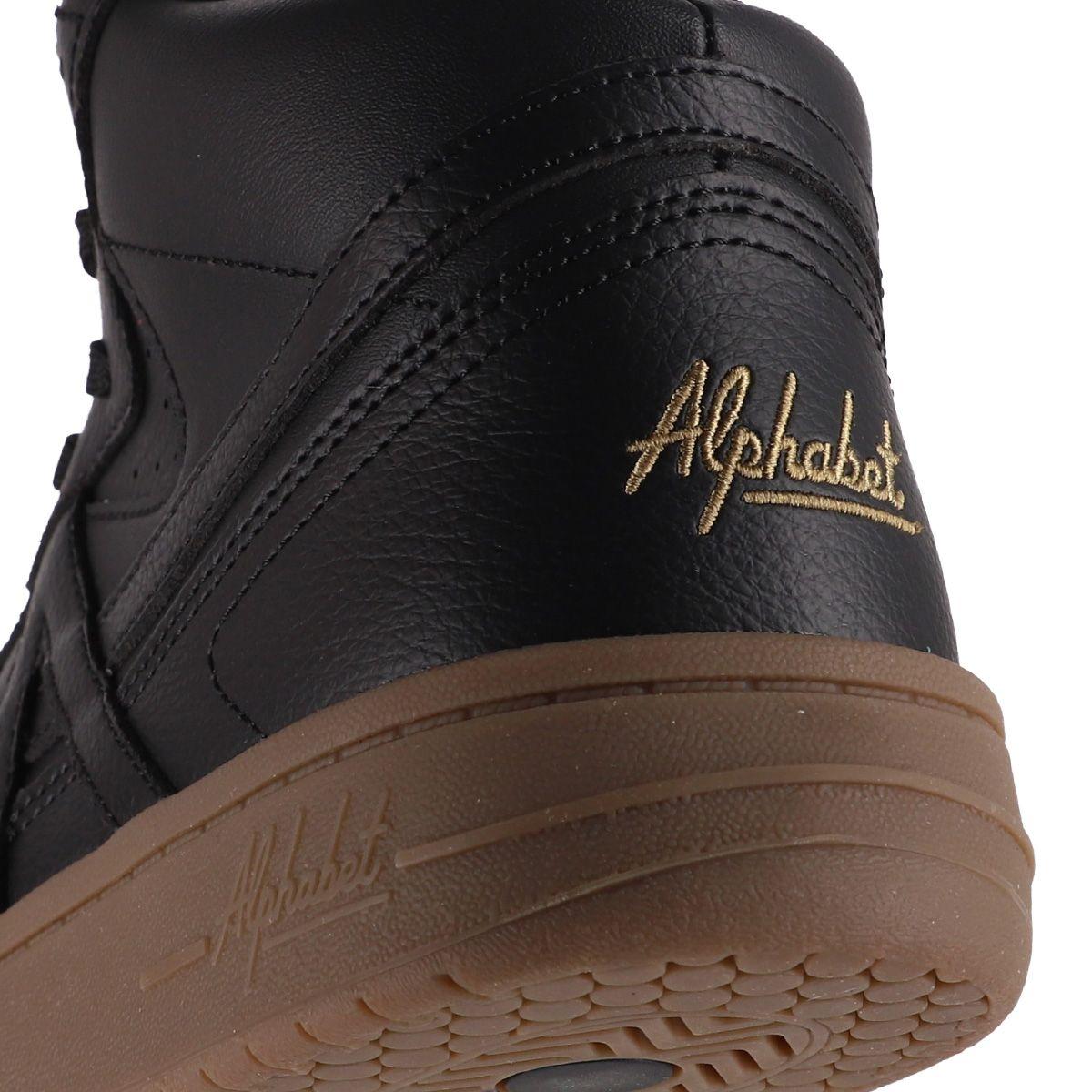 Zapatillas Joven Palermo Alphabet Negras-5