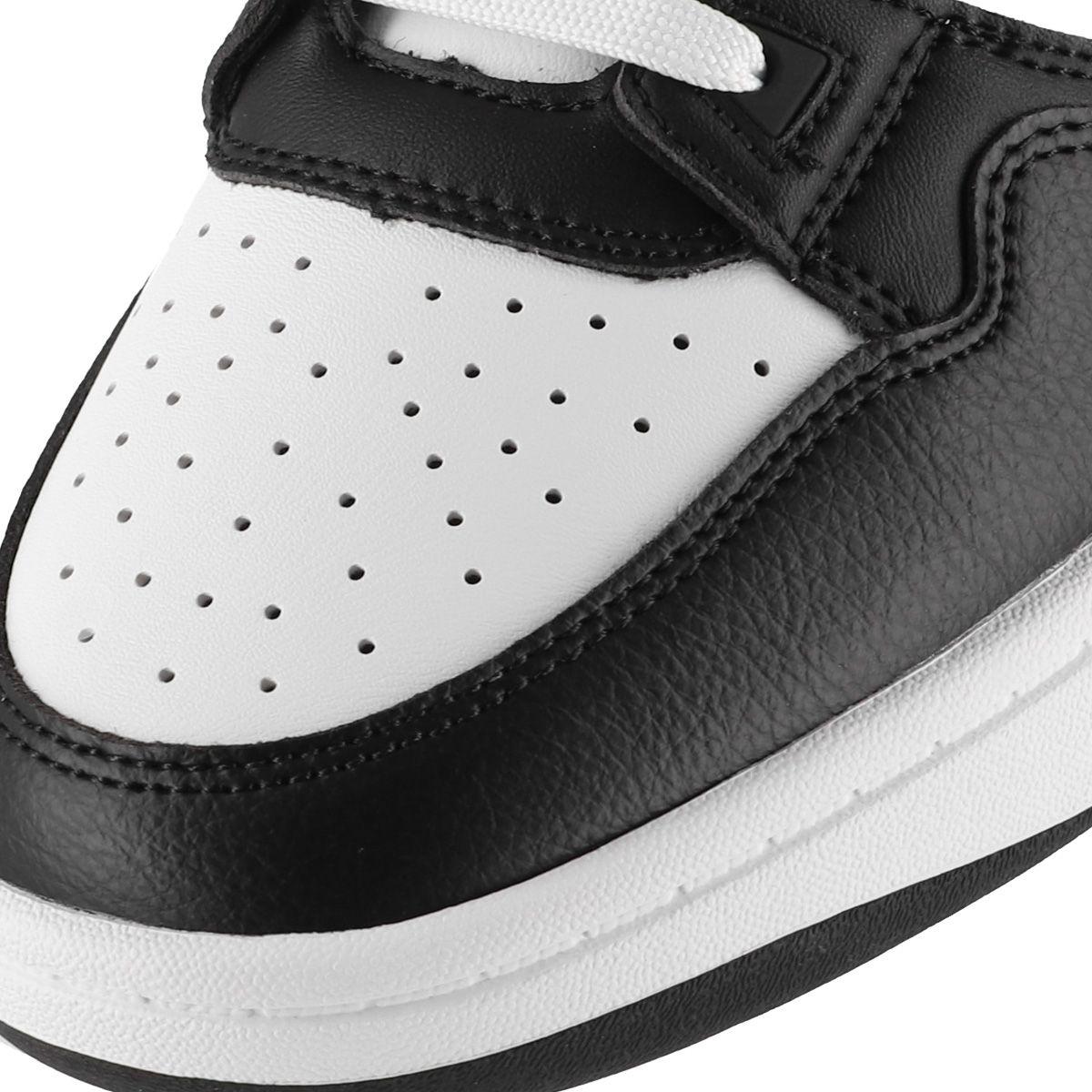 Zapatillas Hombre Getty 949 Alphabet Blancas/Negras-5