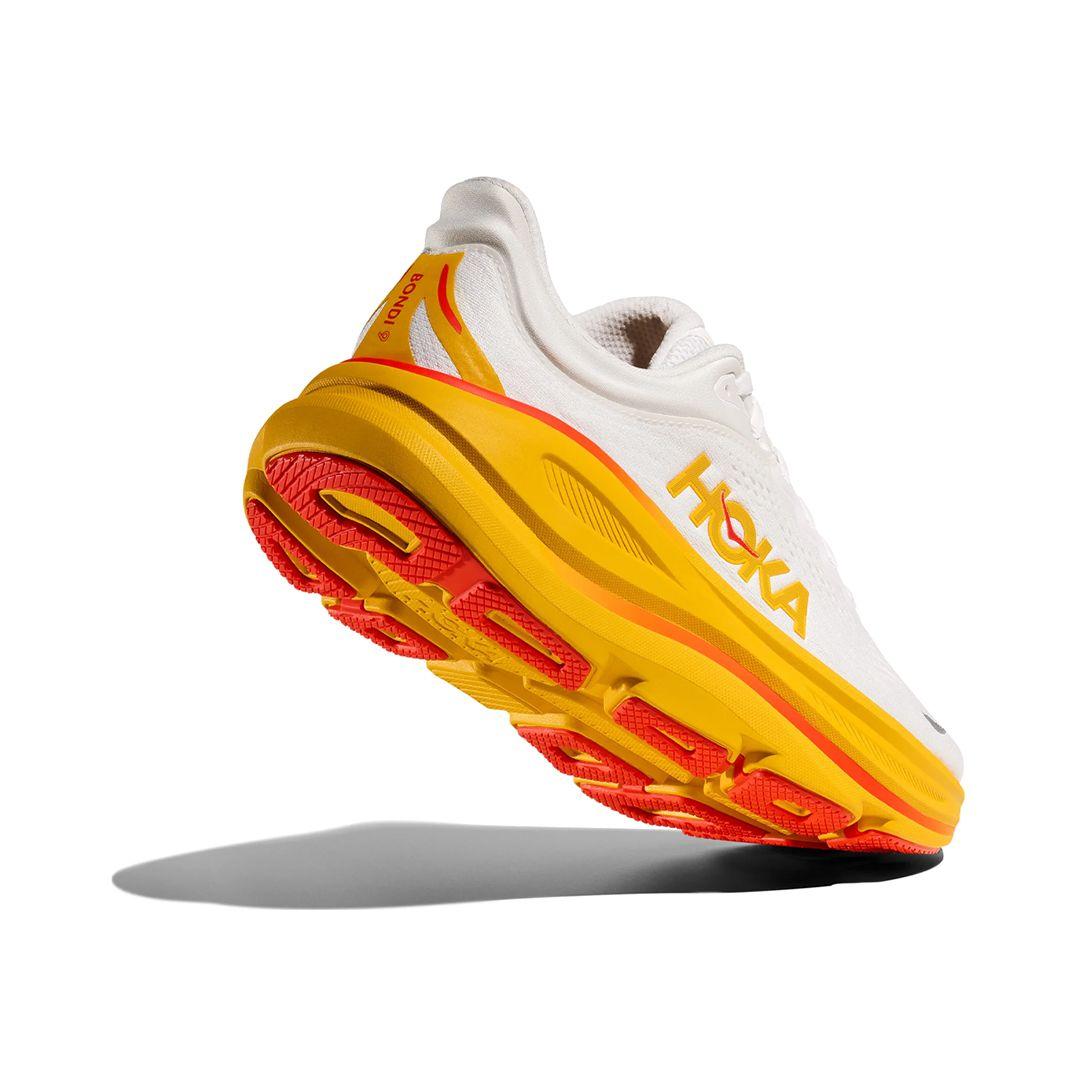 Zapatillas Hoka Bondi 9 Hombre Frost/Sunflower-3