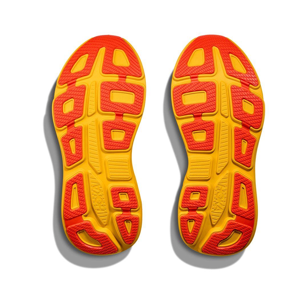 Zapatillas Hoka Bondi 9 Hombre Frost/Sunflower-6