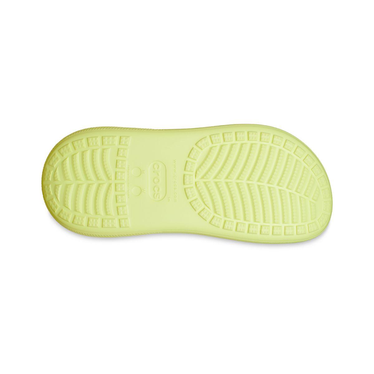 Zueco Crocs Classic Crush Mujer Sulphur-3