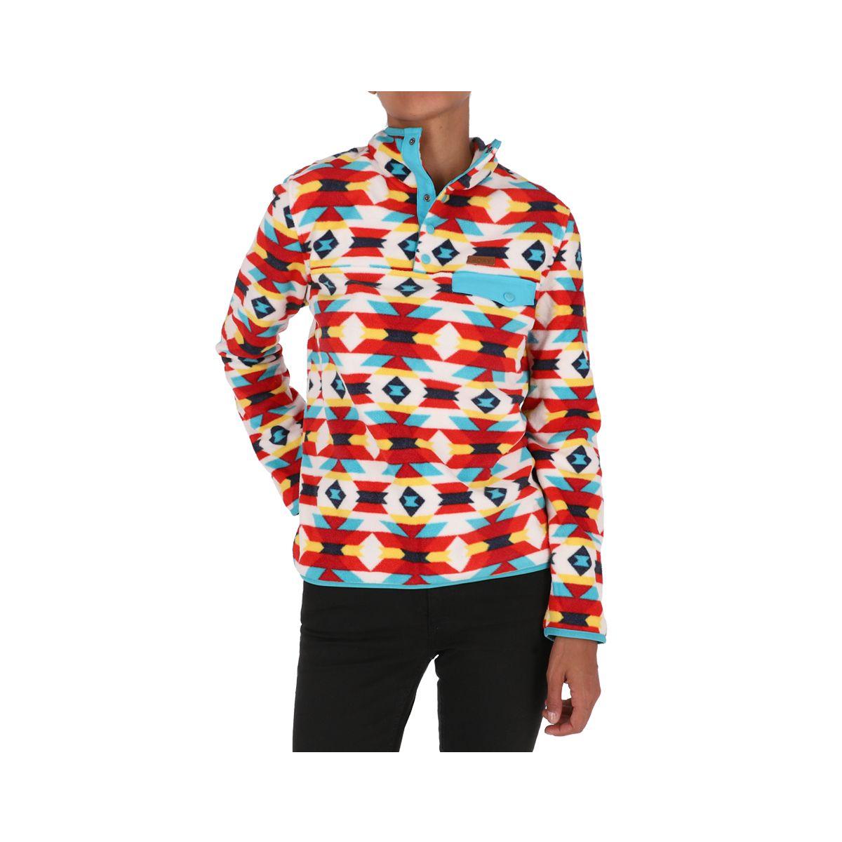 Polerón  Roxy Polar CN Top Street Mujer Multicolor-0