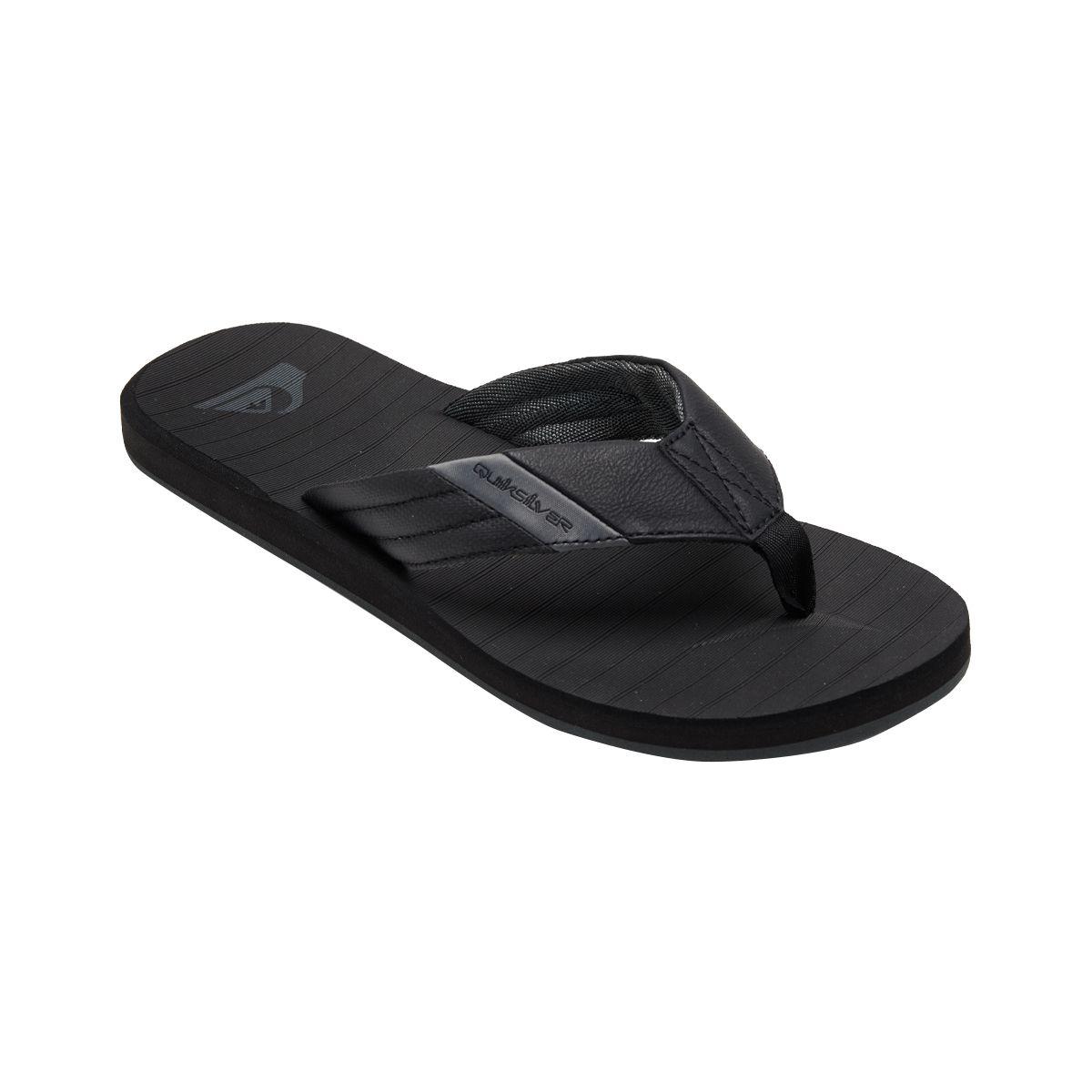 Sandalia Quiksilver Carver Tropics Hombre Black-2