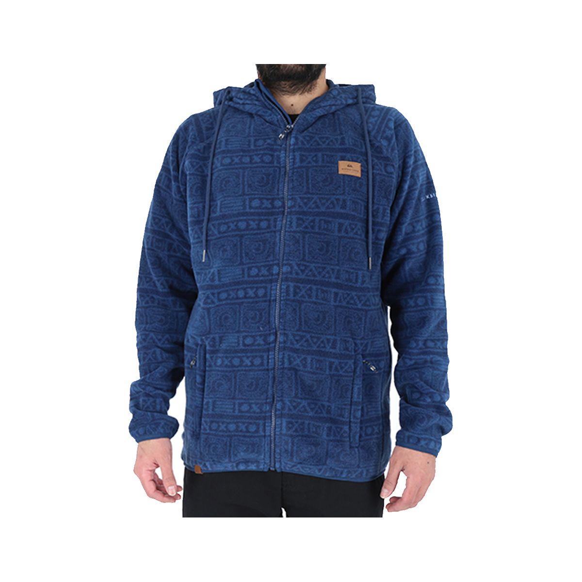 Polerón Quiksilver Estamp FZ Hombre Navy Blazer-0