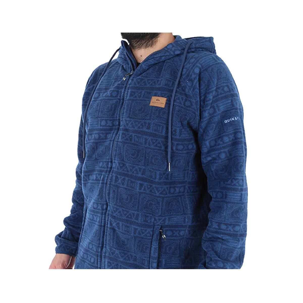 Polerón Quiksilver Estamp FZ Hombre Navy Blazer-3
