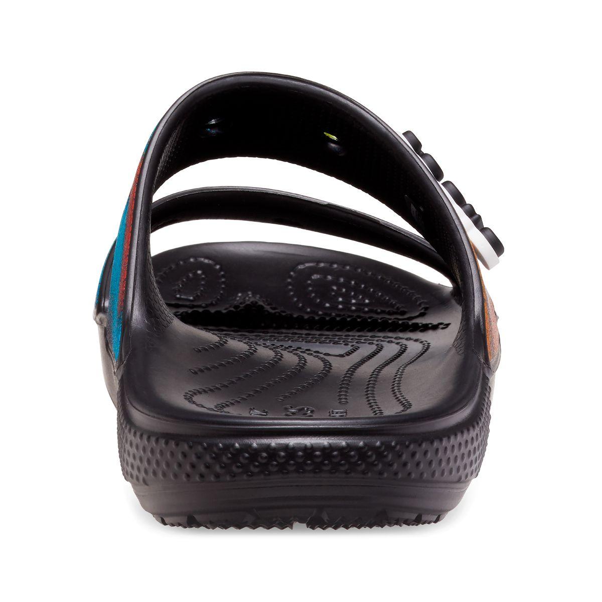 Sandalia Crocs Spray Dye Unisex Black/Multi-4