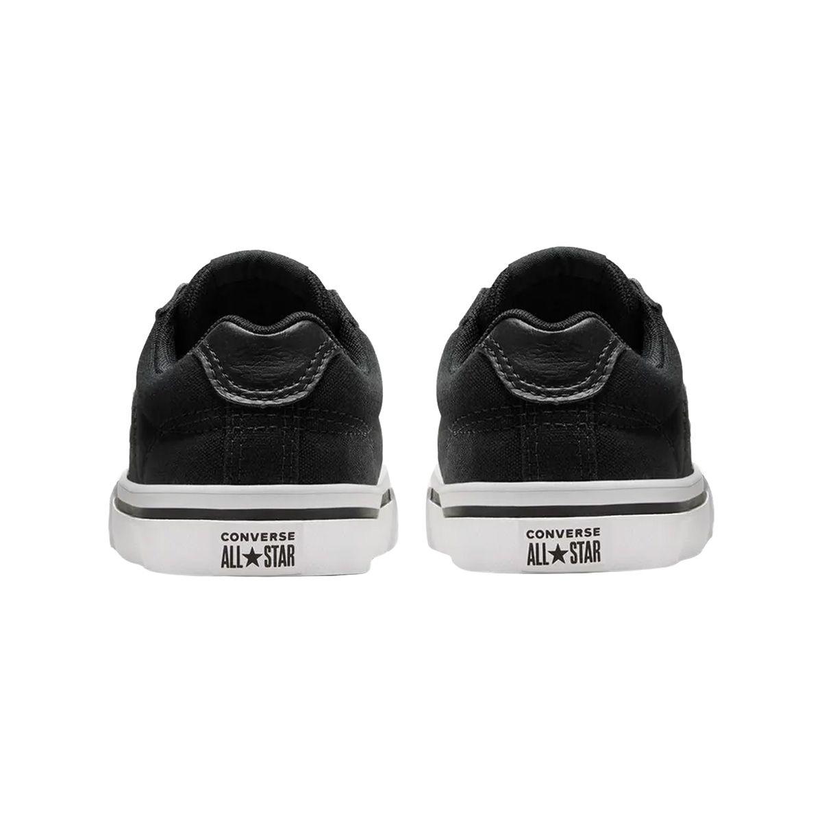 Zapatillas Converse Sport Casual Easy-On Niños Negras/Blanca-2