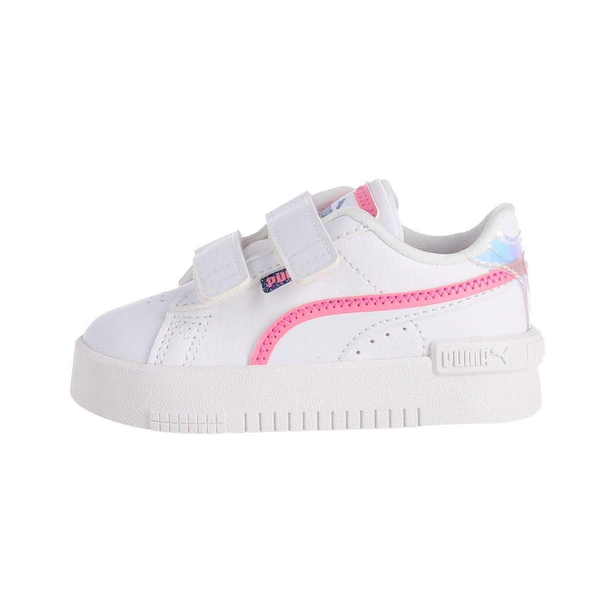Zapatilla Puma Jada Deep Dive Niños TD Blancas/Rosadas-0