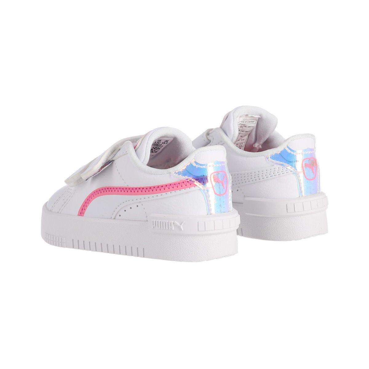 Zapatilla Puma Jada Deep Dive Niños TD Blancas/Rosadas-3