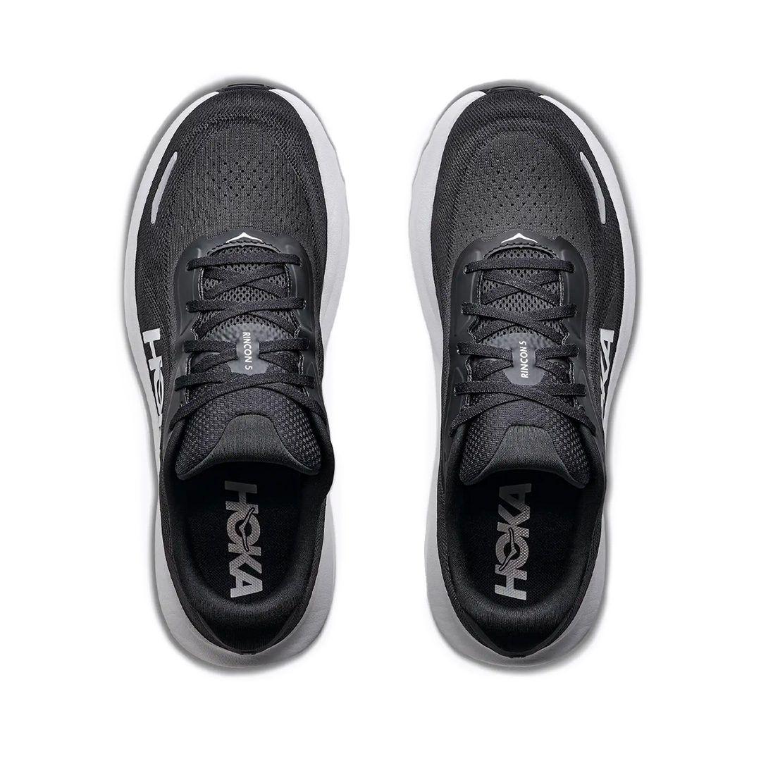 Zapatillas Hoka Rincon 5 Hombre Black / White-1