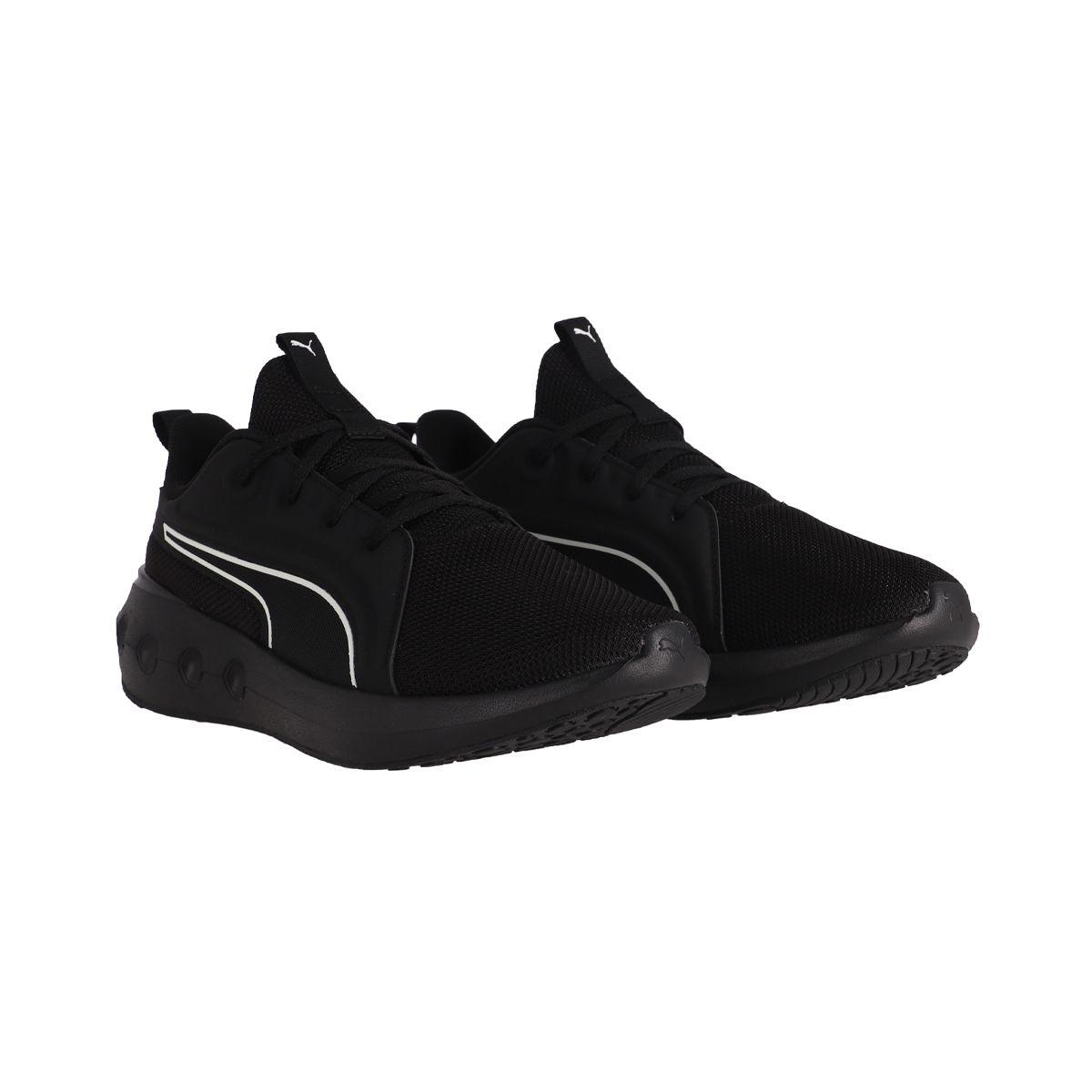 Zapatilla Puma Softride Carson Hombre Negras/Blancas-2