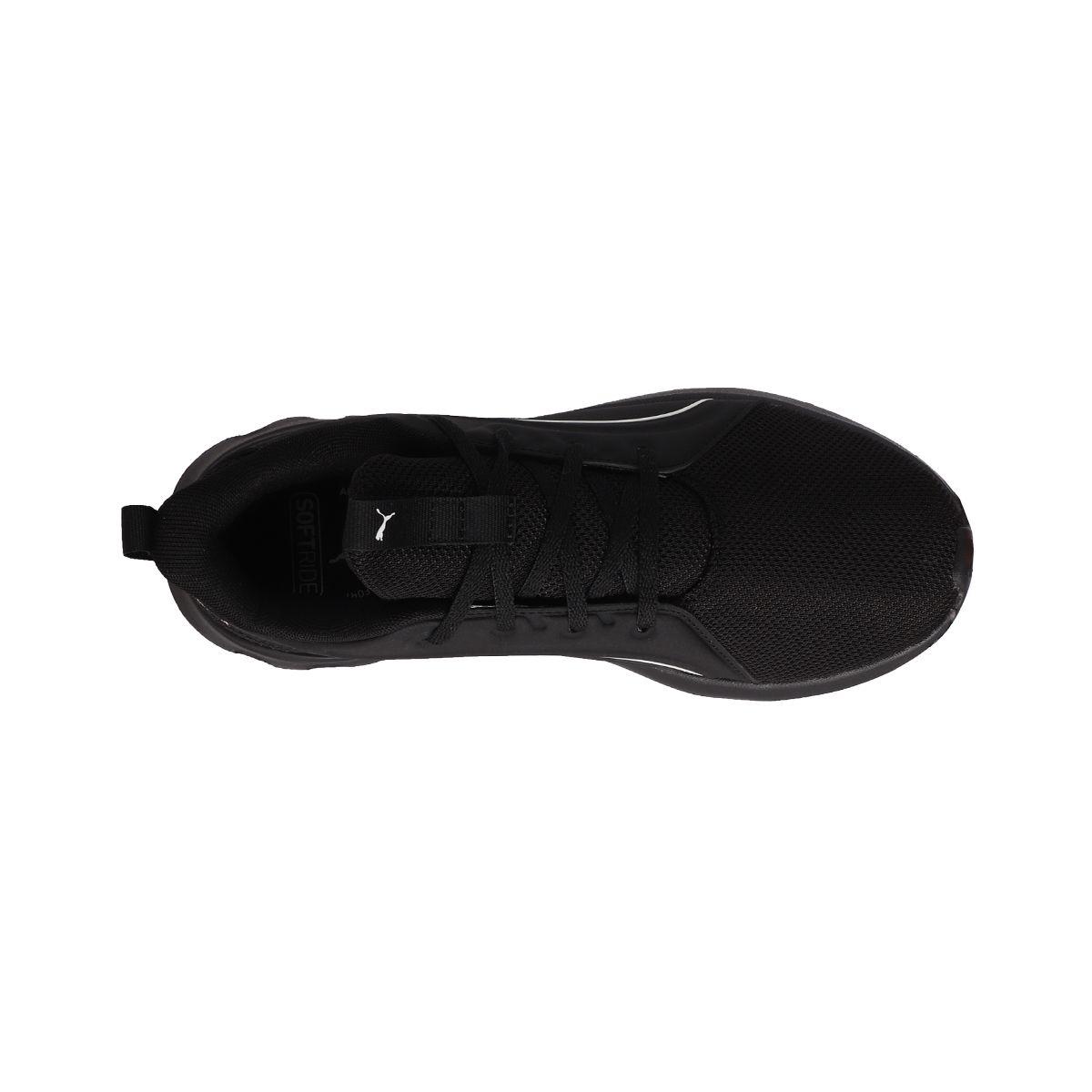 Zapatilla Puma Softride Carson Hombre Negras/Blancas-4