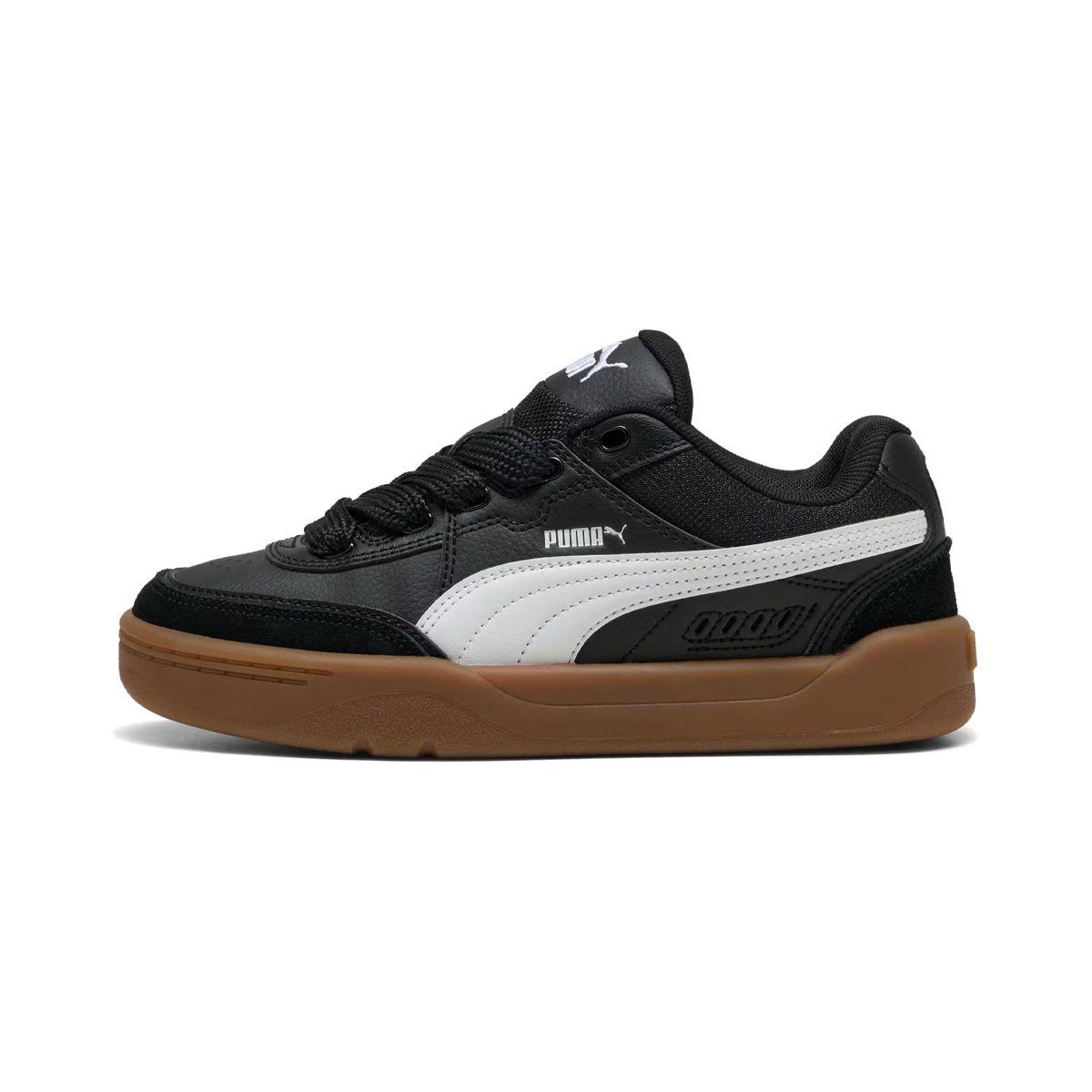 Zapatillas Joven Park Lifestyle SK8 Puma Negras/Blancas-0