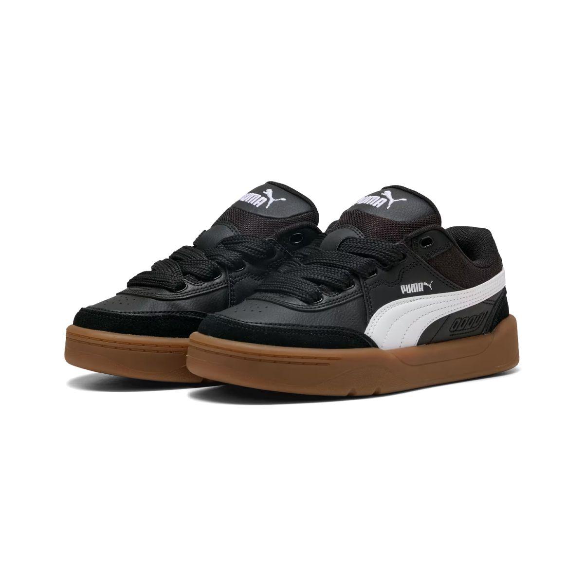 Zapatillas Joven Park Lifestyle SK8 Puma Negras/Blancas-2