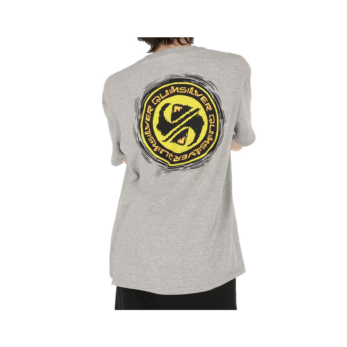 Polera Quiksilver Good Vibration Hombre Athletic Heather-2