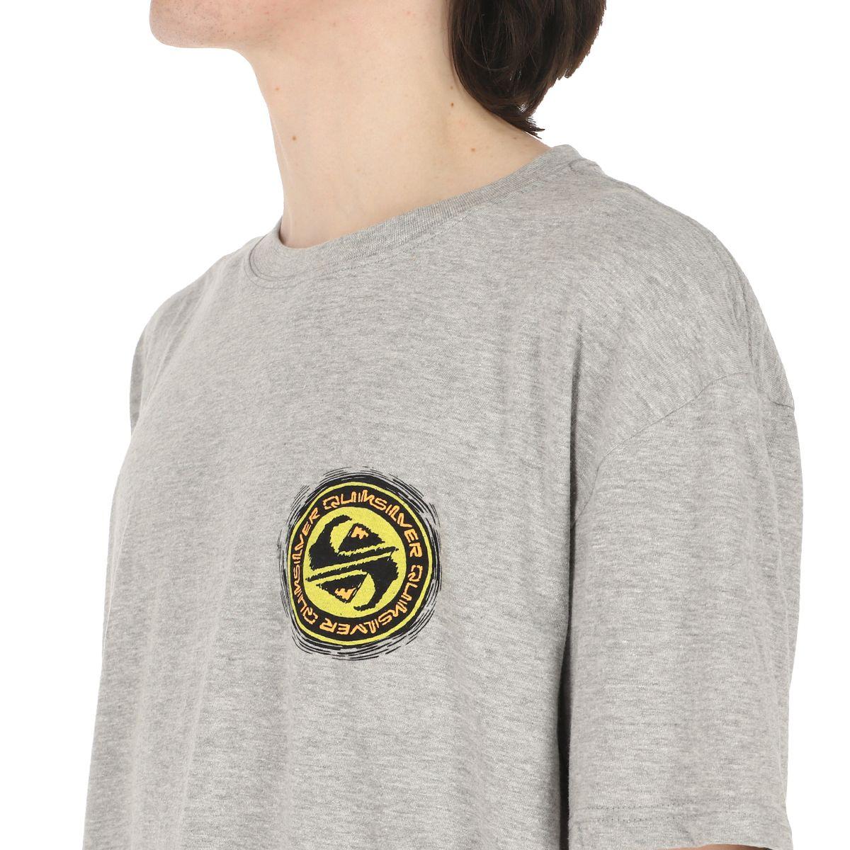 Polera Quiksilver Good Vibration Hombre Athletic Heather-3