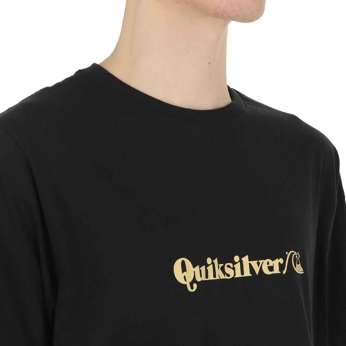 Polera Hombre Quiksilver Logo Black-3
