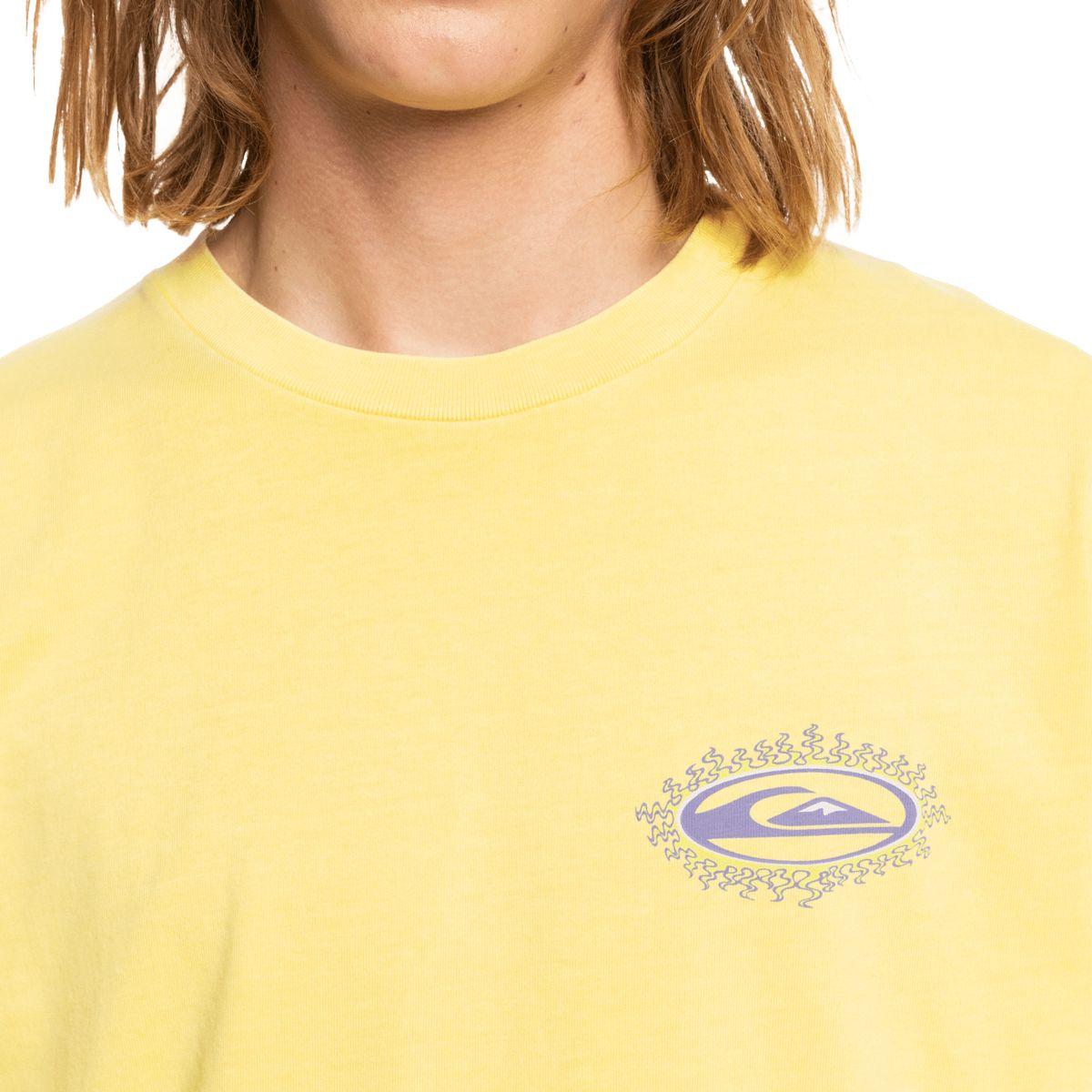 Polera Quiksilver Baked Hombre Lemon Zest-4