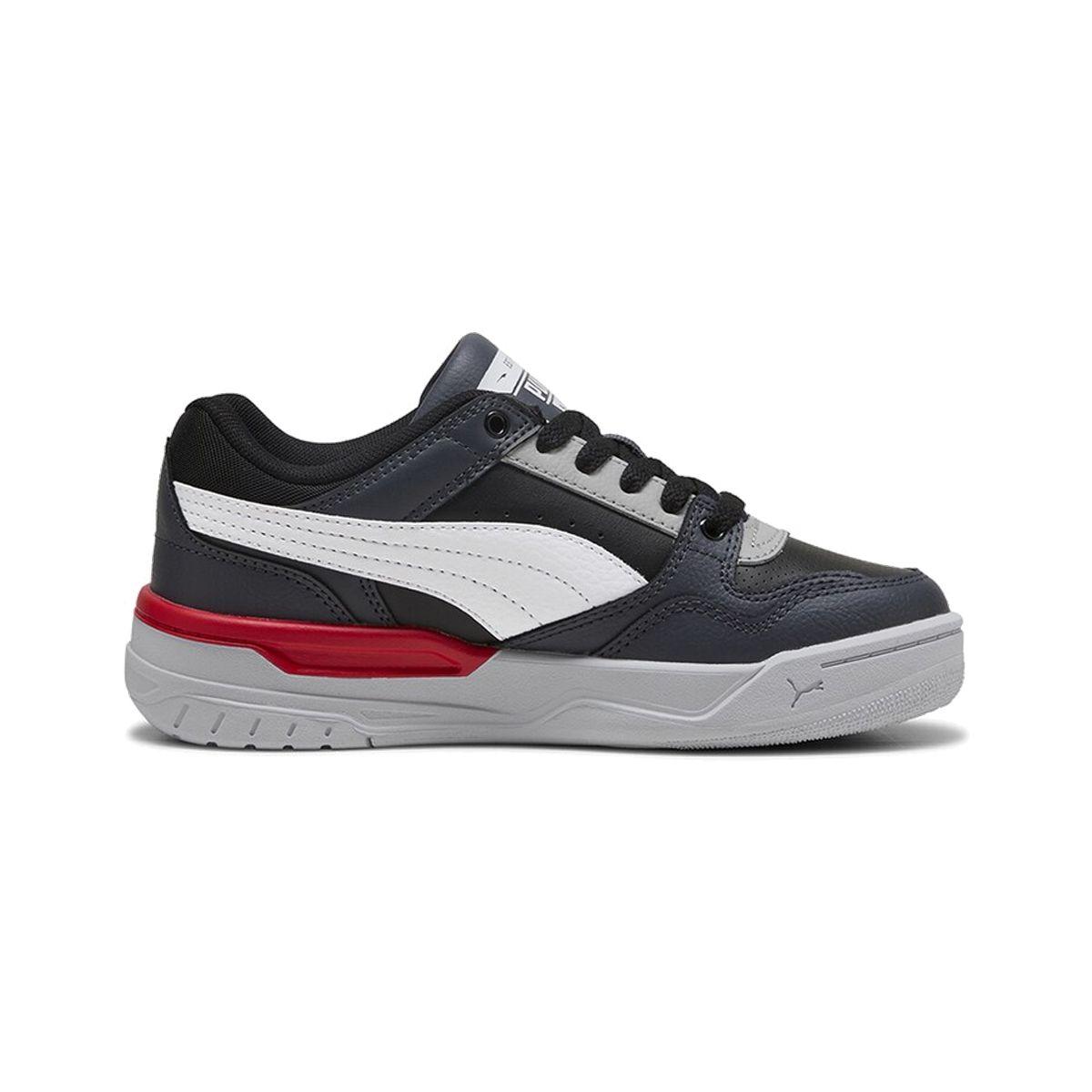 Zapatillas Joven Rebound Retro Puma Negras/Rojas/Blancas-1