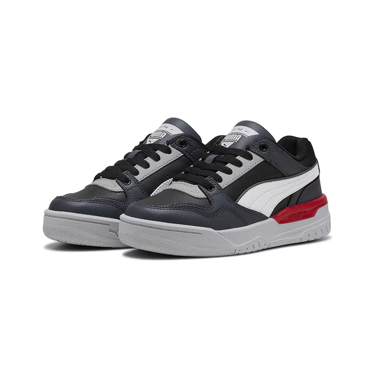 Zapatillas Joven Rebound Retro Puma Negras/Rojas/Blancas-2