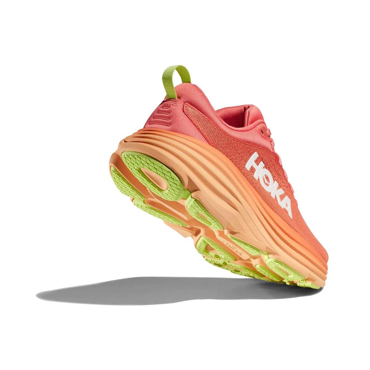 Zapatilla Hoka Bondi 8 Mujer Coral-3