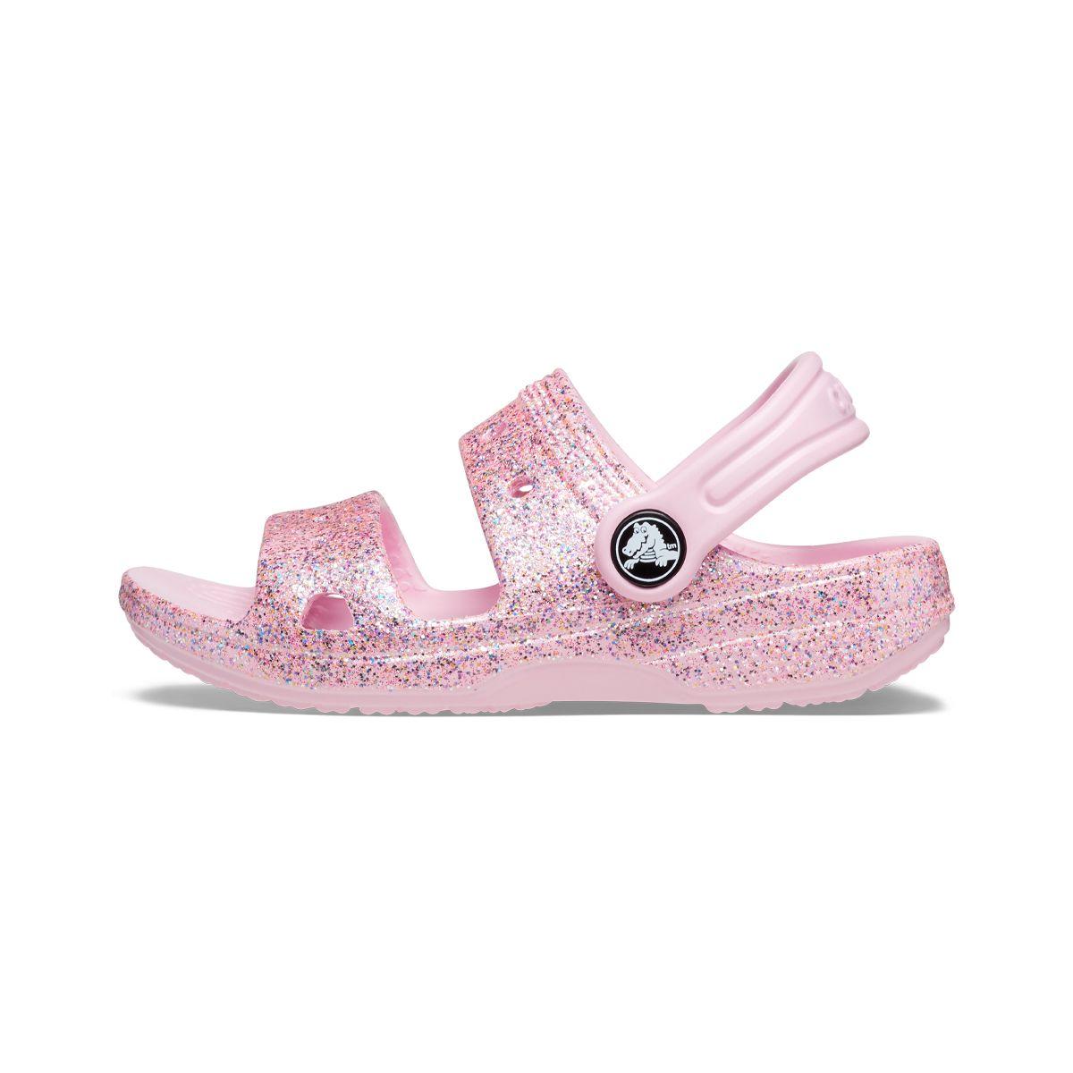 Sandalia Crocs Classic Glitter Niños TD Rainbow-2