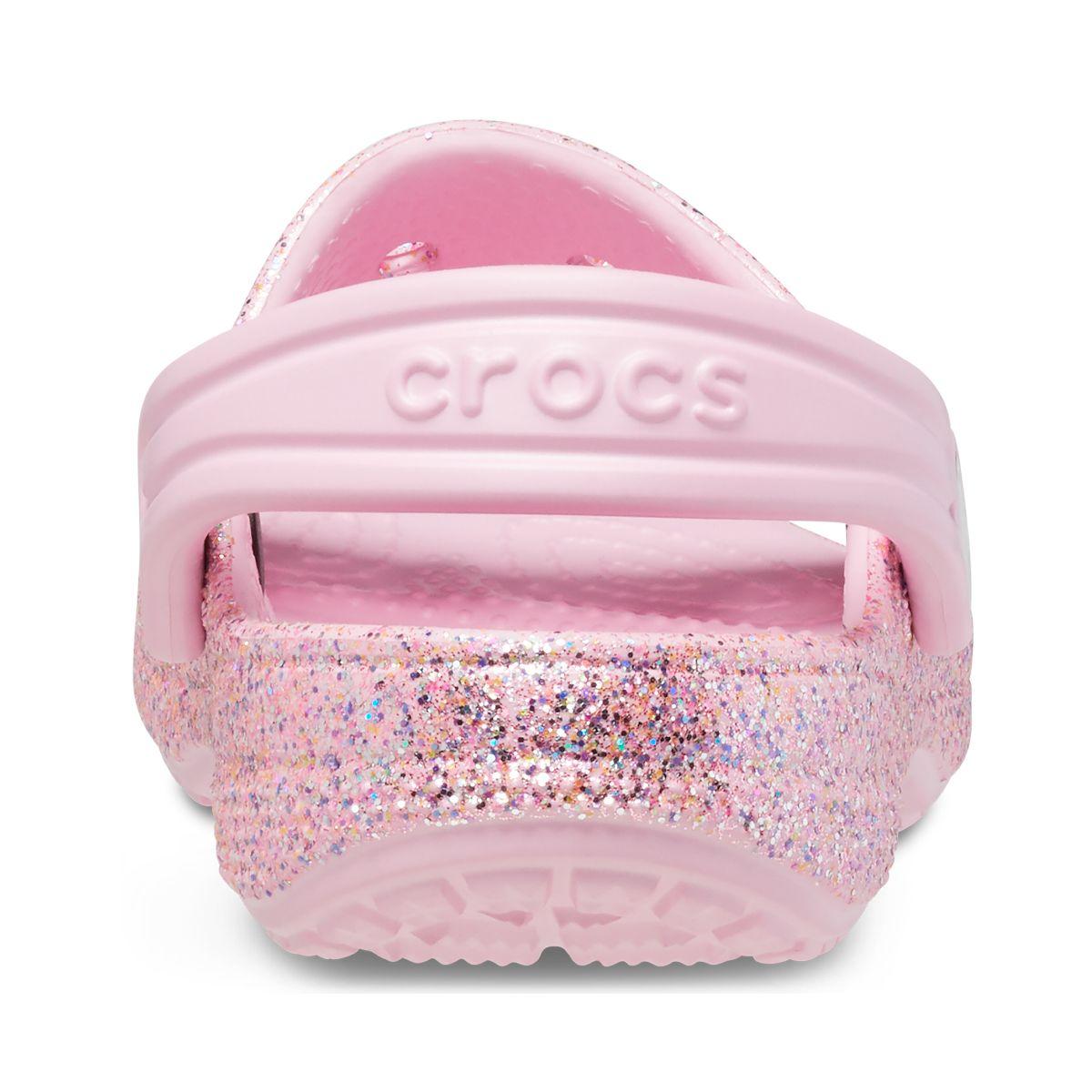 Sandalia Crocs Classic Glitter Niños TD Rainbow-4