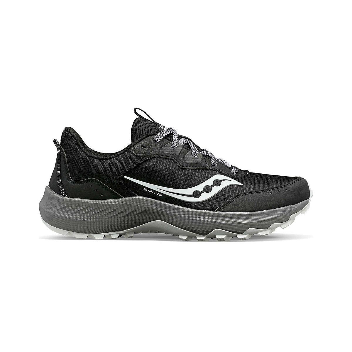Zapatilla Saucony Aura TR Hombre Black/Gravel-1