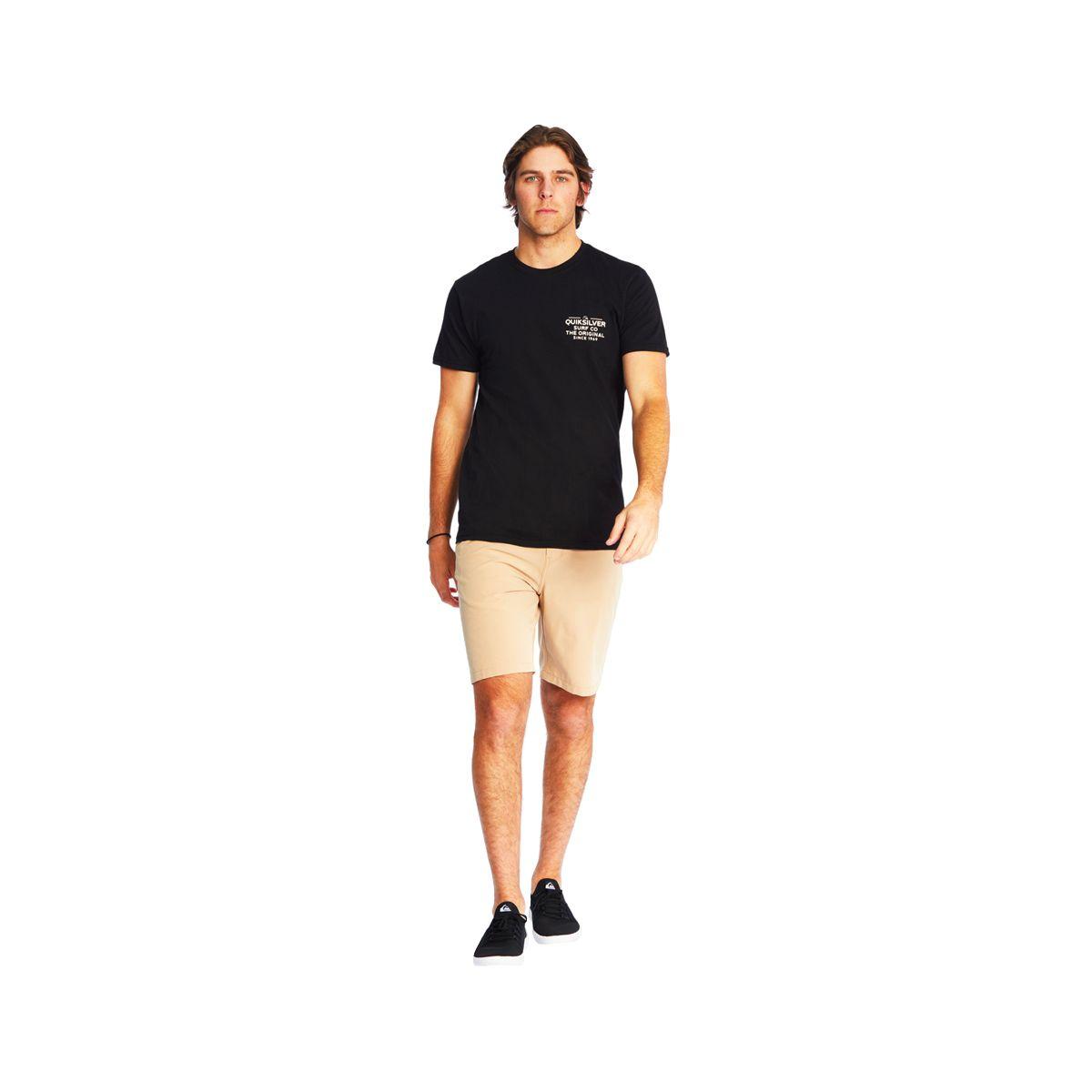 Polera Quiksilver Feeding Line Hombre Black-3