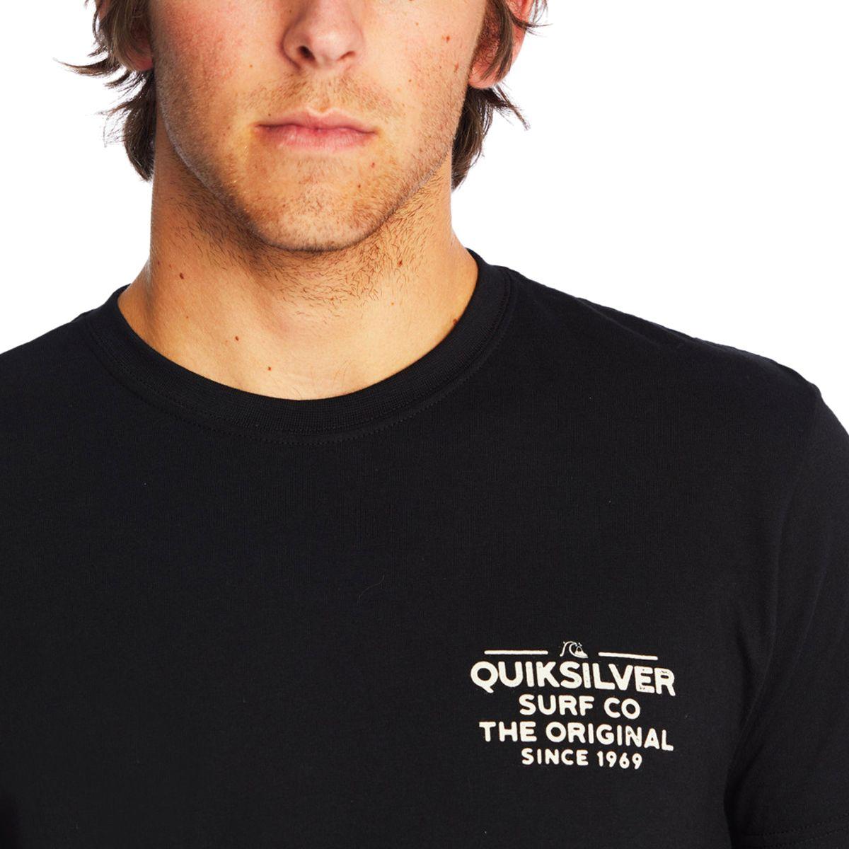 Polera Quiksilver Feeding Line Hombre Black-4