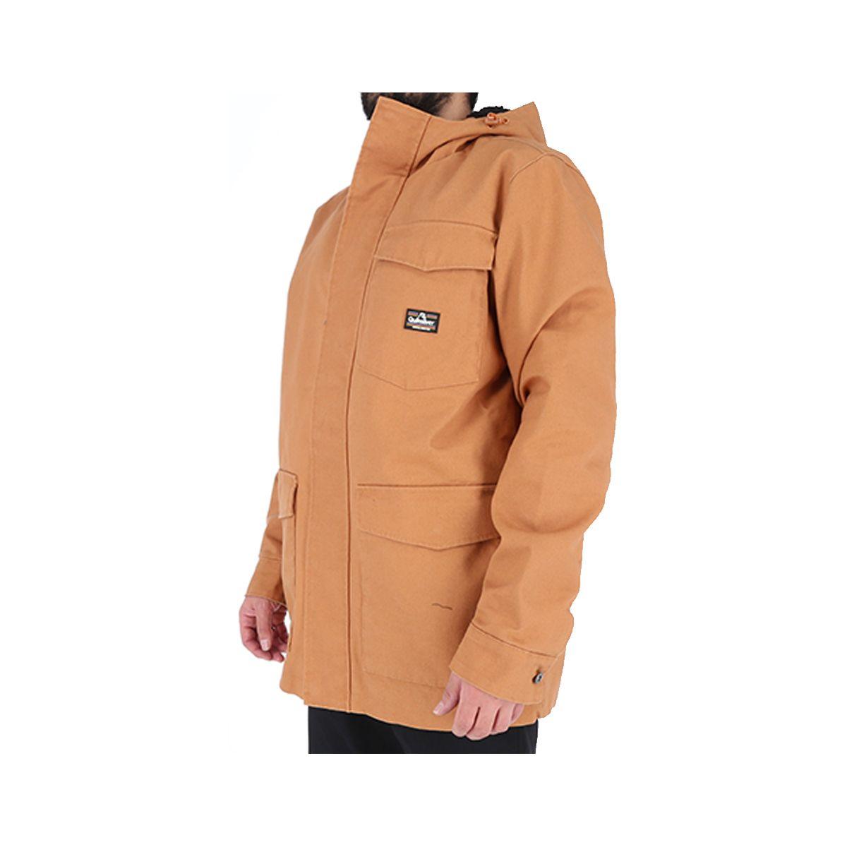 Chaqueta Quiksilver Canvas Hombre Iced Coffee-1