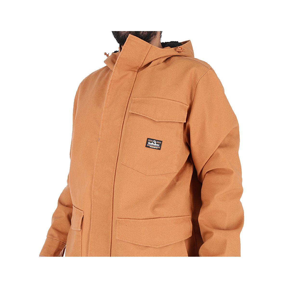 Chaqueta Quiksilver Canvas Hombre Iced Coffee-3