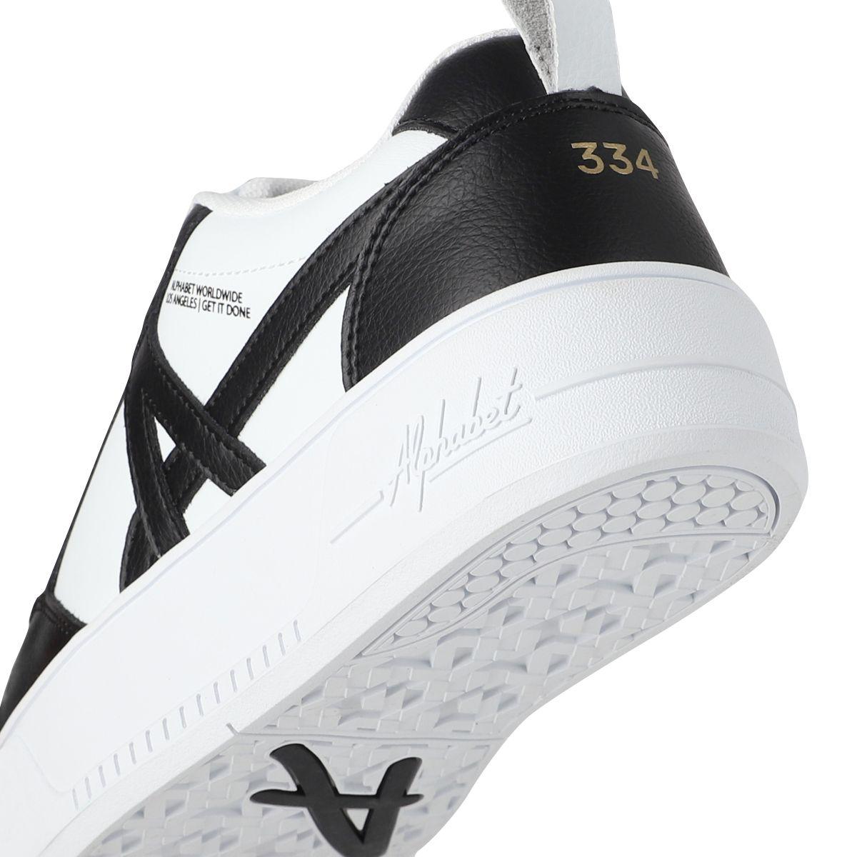 Zapatillas Mujer Cloud Walk Platform Low 334 Alphabet Negra-5