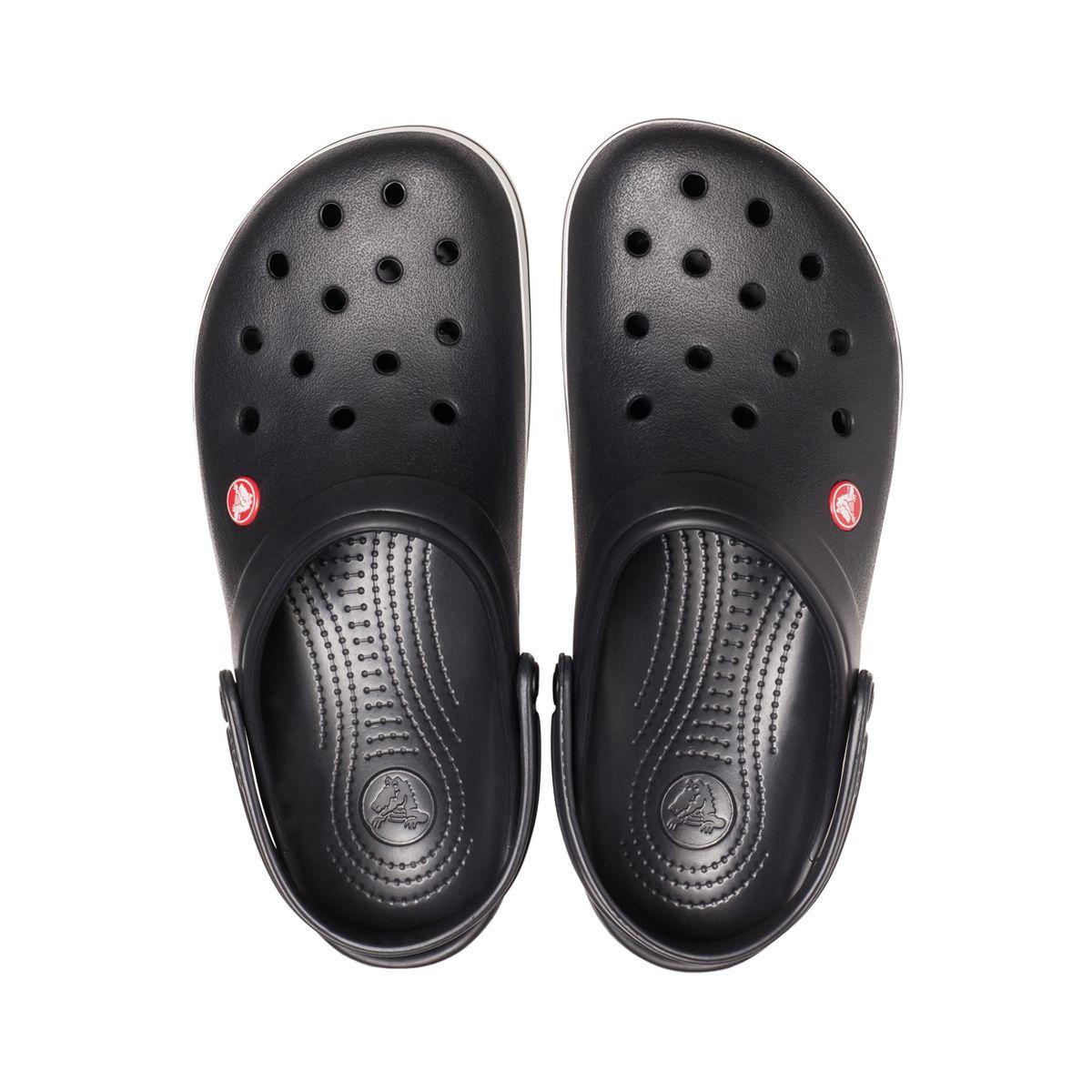Zuecos Unisex Crocs Crocband Black-5