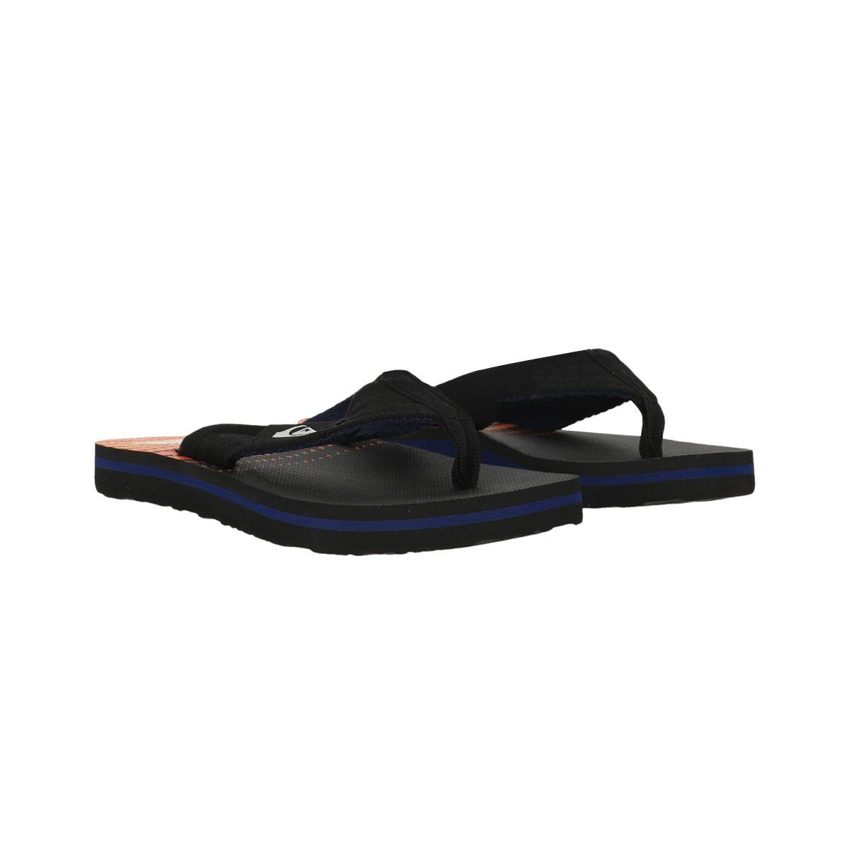 Sandalias Quiksilver Joven Molokai Negro/Rojo-0