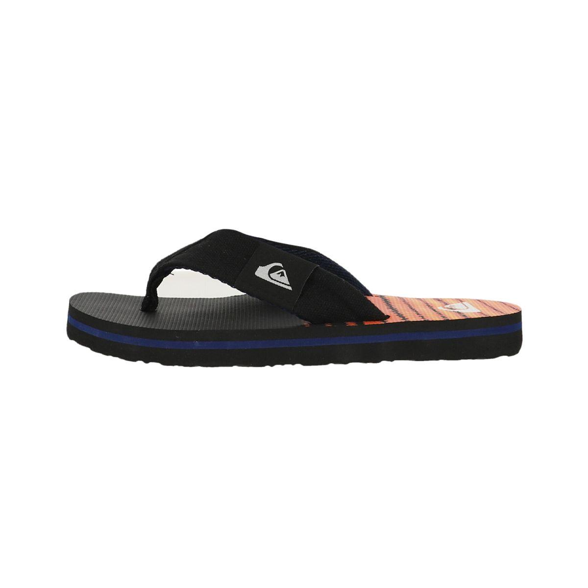 Sandalias Quiksilver Joven Molokai Negro/Rojo-1