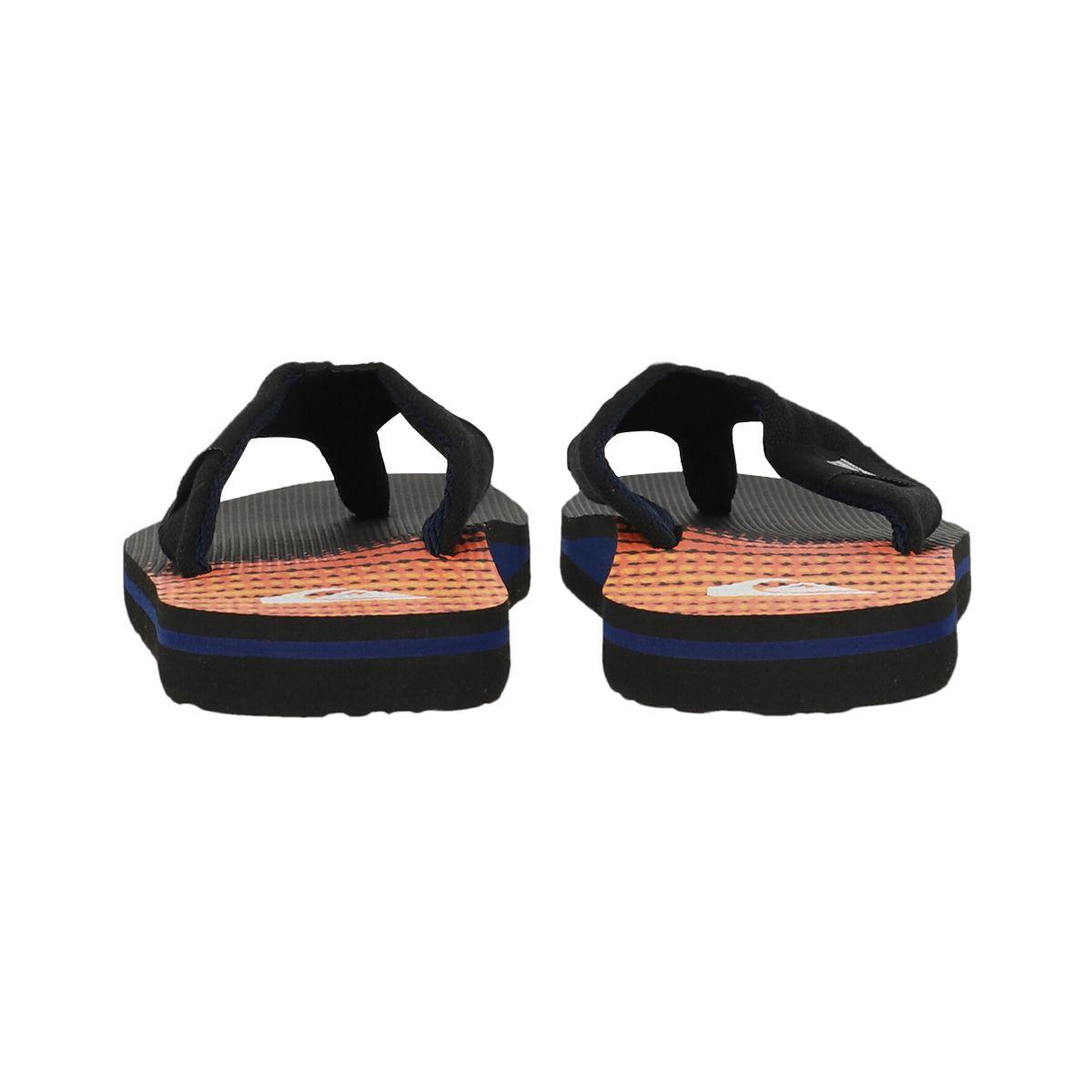 Sandalias Quiksilver Joven Molokai Negro/Rojo-3