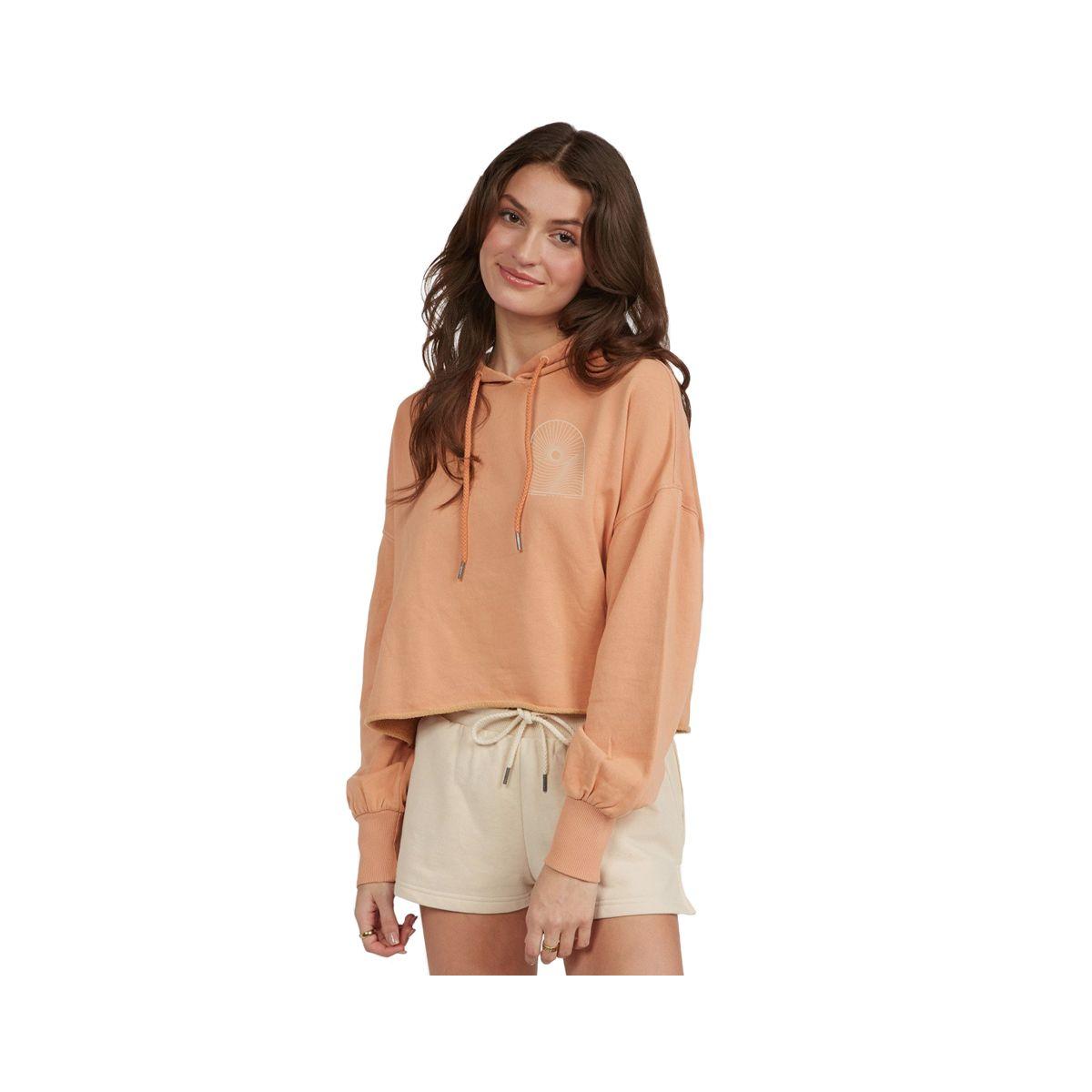 Polerón Roxy Aloha Island Mujer Toasted Nut-0