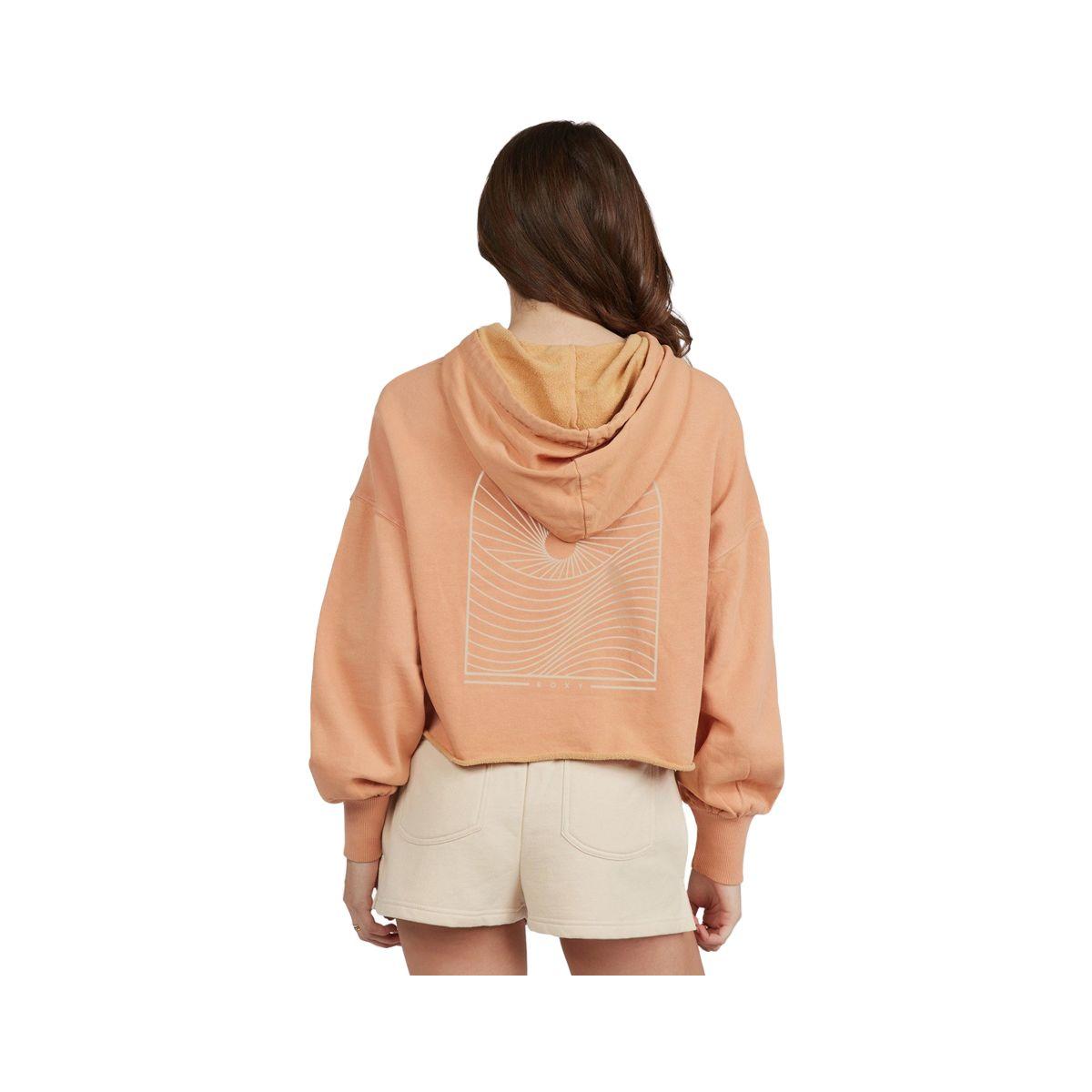 Polerón Roxy Aloha Island Mujer Toasted Nut-2