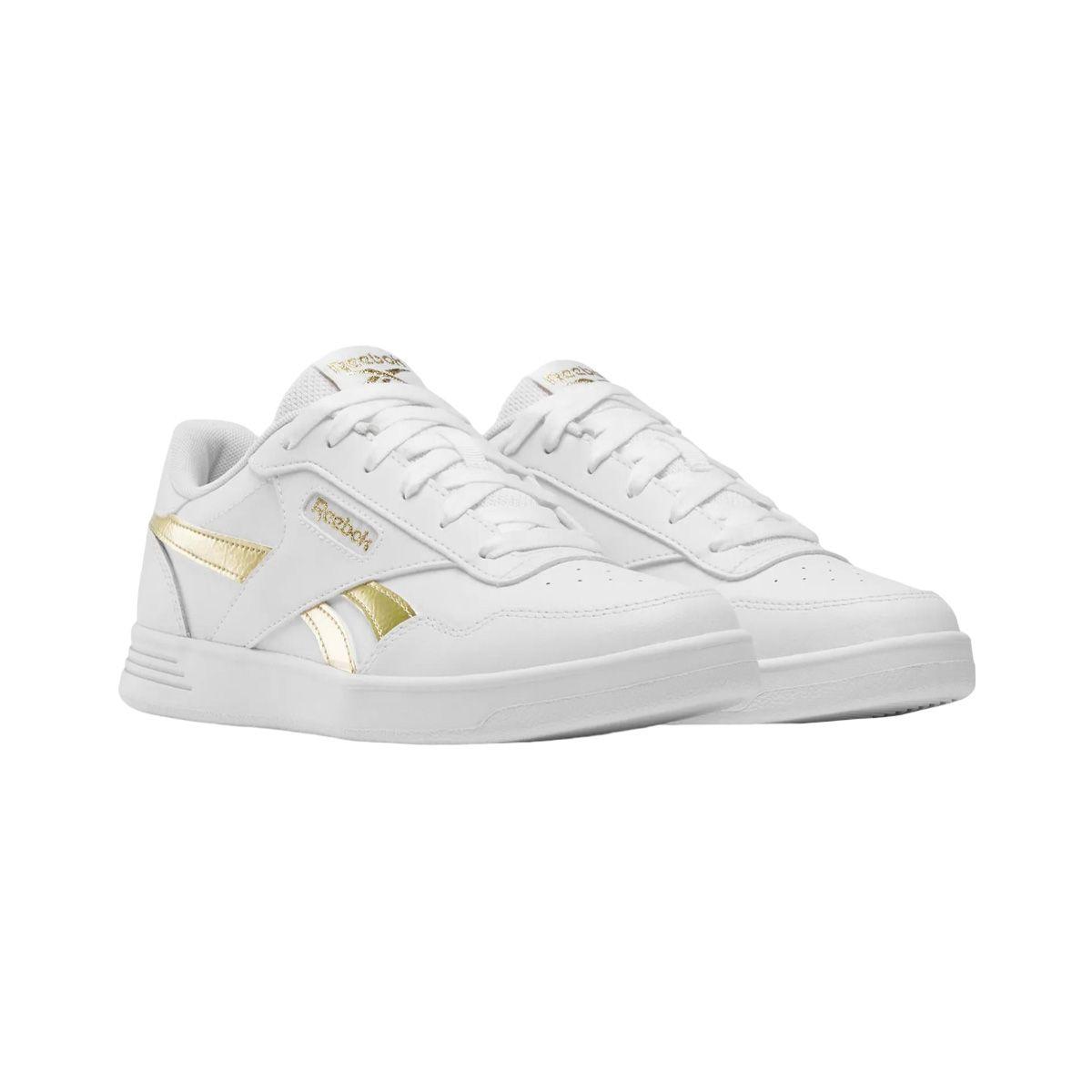 Zapatillas Urbanas Reebok Clasics Court Advance Mujer Blanca-2