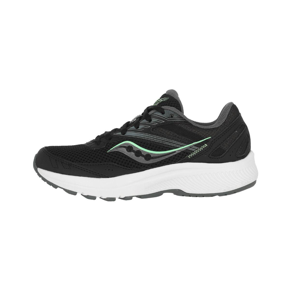 Zapatilla Saucony Cohesion 15 Mujer Black/Meadow-0