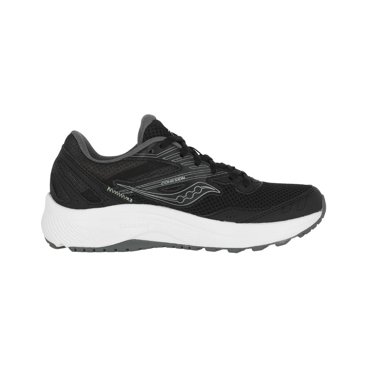 Zapatilla Saucony Cohesion 15 Mujer Black/Meadow-1