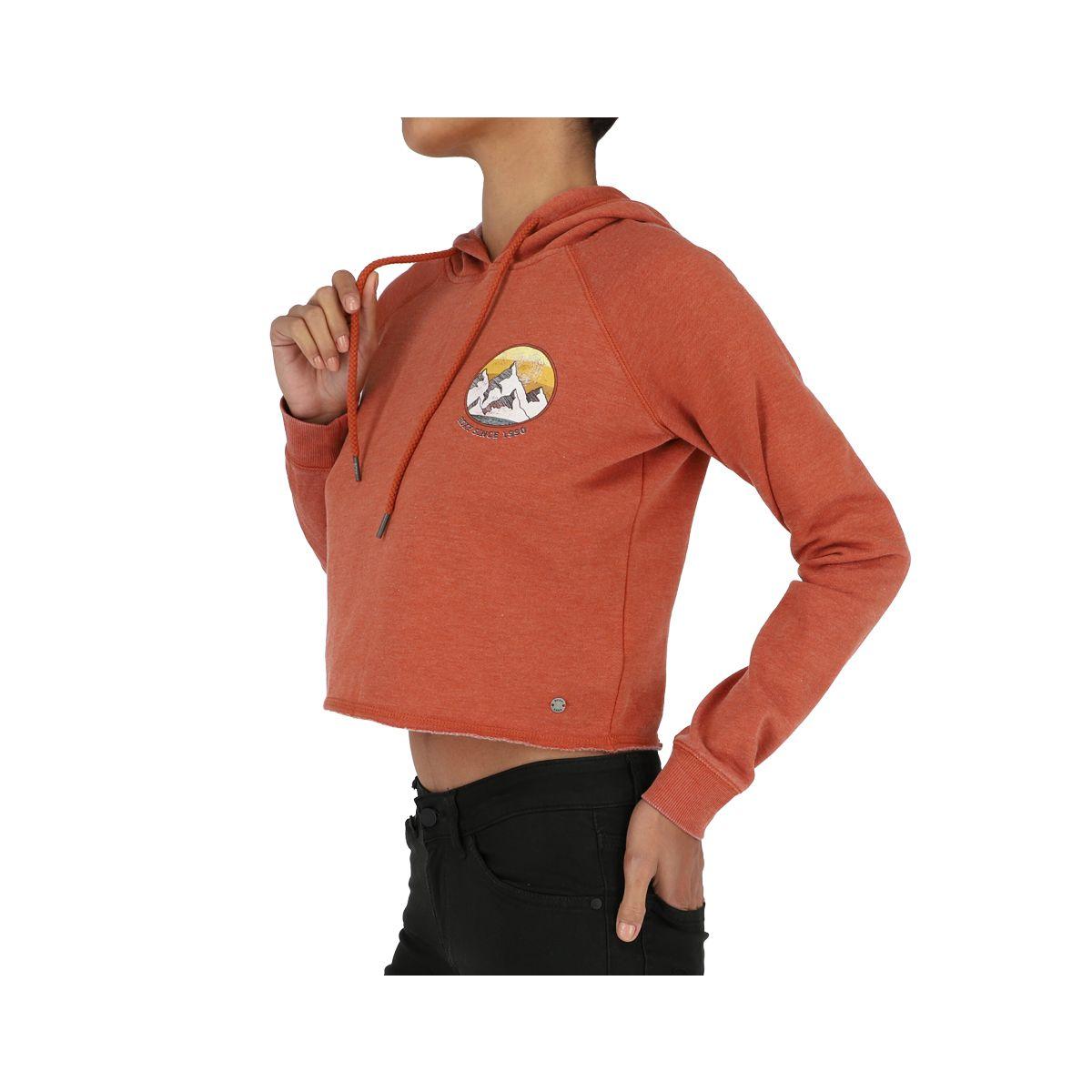 Póleron Roxy We Arrived  Auburn Mujer Naranja-1