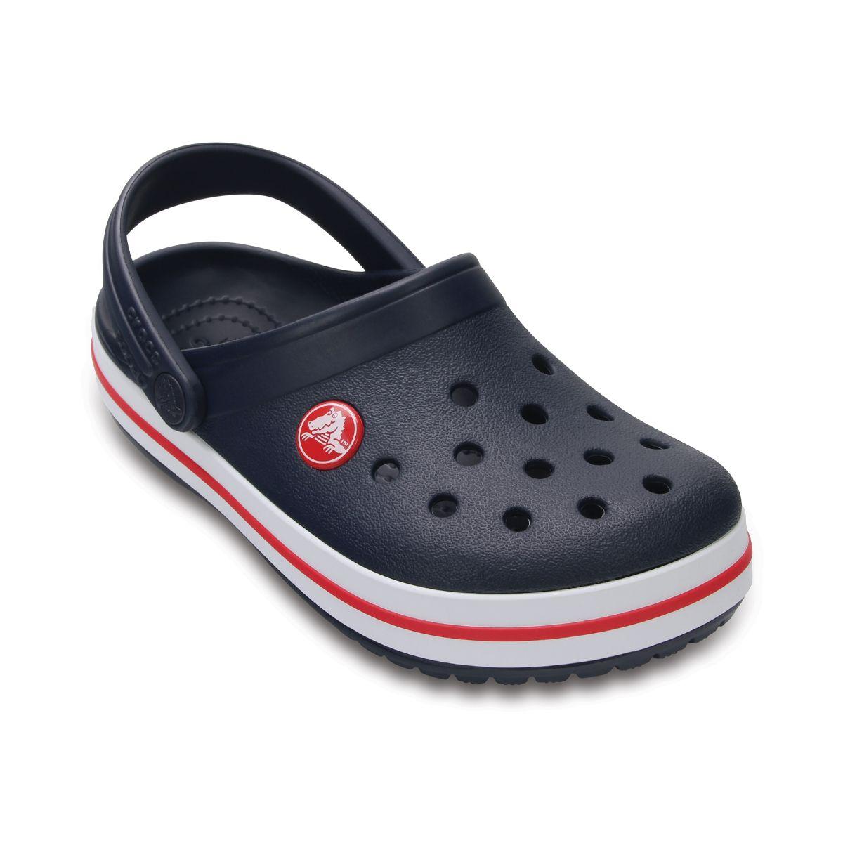 Zueco Crocs Crocband Niños Navy/Red-0